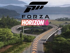 Banner de Forza Horizon 6 mostrando uma rodovia japonesa vazia