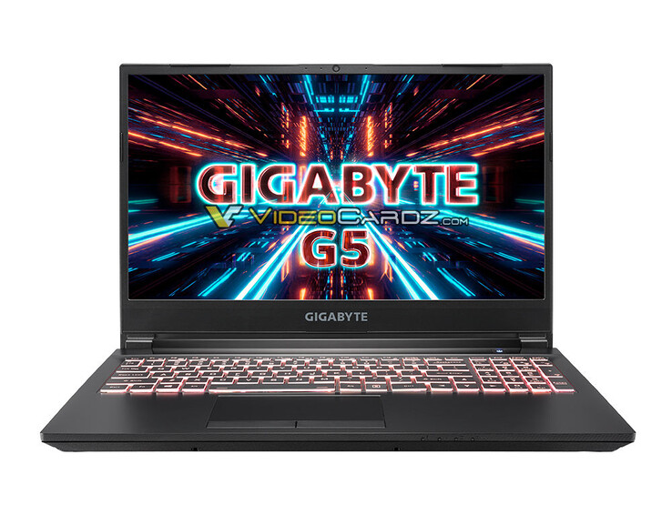 Gigabyte G5. (Fonte da imagem: Gigabyte/VideoCardz)