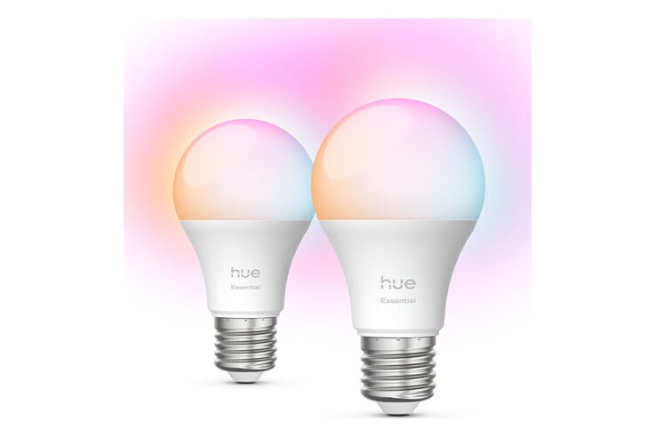 Embalagem das lâmpadas Philips Hue Essential A60/E27. (Fonte da imagem: Jumbo)