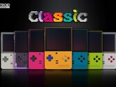 O Retroid Pocket Classic tem um design que lembra o Game Boy Color. (Fonte da imagem: GoRetroid)
