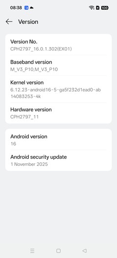 Software do Oppo Find X9 