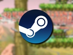Uma imagem do jogo WonderKing e o logotipo do Steam. (Fonte da imagem: Steam)