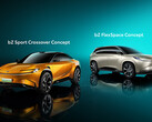 O Toyota bZ Sport Crossover e o bZ FlexSpace concept EVs foram anunciados. (Fonte de imagem: Toyota)