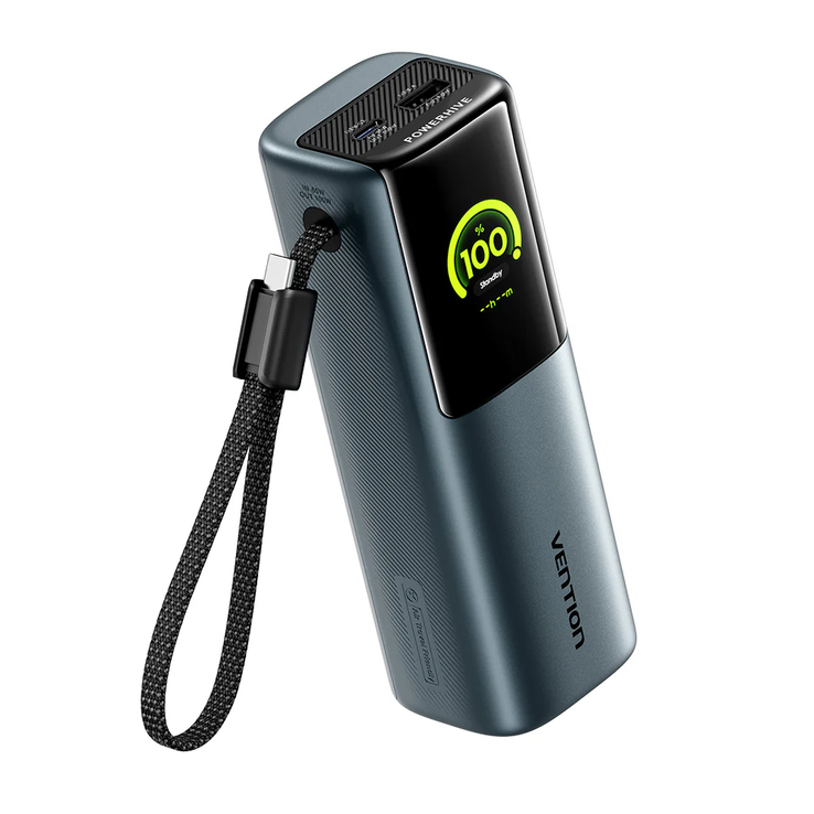 O Power Bank de 20000mAh da Vention. (Fonte da imagem: Vention)