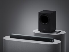A Xiaomi lançará o Soundbar Pro 2.1 ch (foto) globalmente. (Fonte da imagem: Xiaomi)