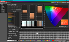 ColorChecker antes da calibração