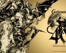Um banner anunciando o 40º aniversário de Castlevania