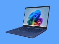 A imagem mostra o laptop Dynabook Z40L-P, que apresenta um design semelhante ao de seu antecessor, o Z40L-N 