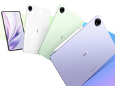 O Honor MagicPad 3 em suas três cores de lançamento.