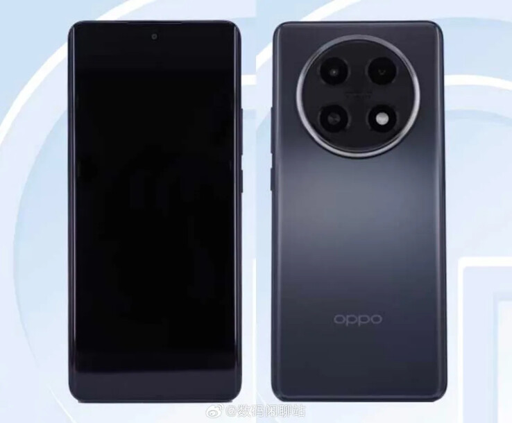 O OPPO "A2" começa a vazar. (Fonte: Digital Chat Station via Weibo)