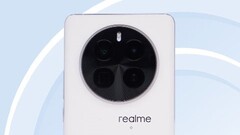 Uma foto do &quot;Realme GT5 Pro&quot; que vazou. (Fonte: TENAA)