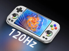 O Anbernic RG477M virá com uma tela de 120 Hz. (Fonte da imagem: Anbernic)