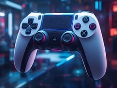 Variante do controle DualSense do PS5 ilustrada