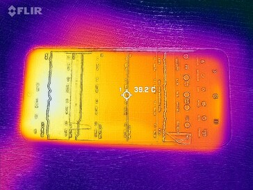 Frente do mapa de calor