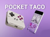 O GameSir Pocket Taco agora está disponível em uma nova cor roxa. (Fonte da imagem: GameSir via Kickstarter)