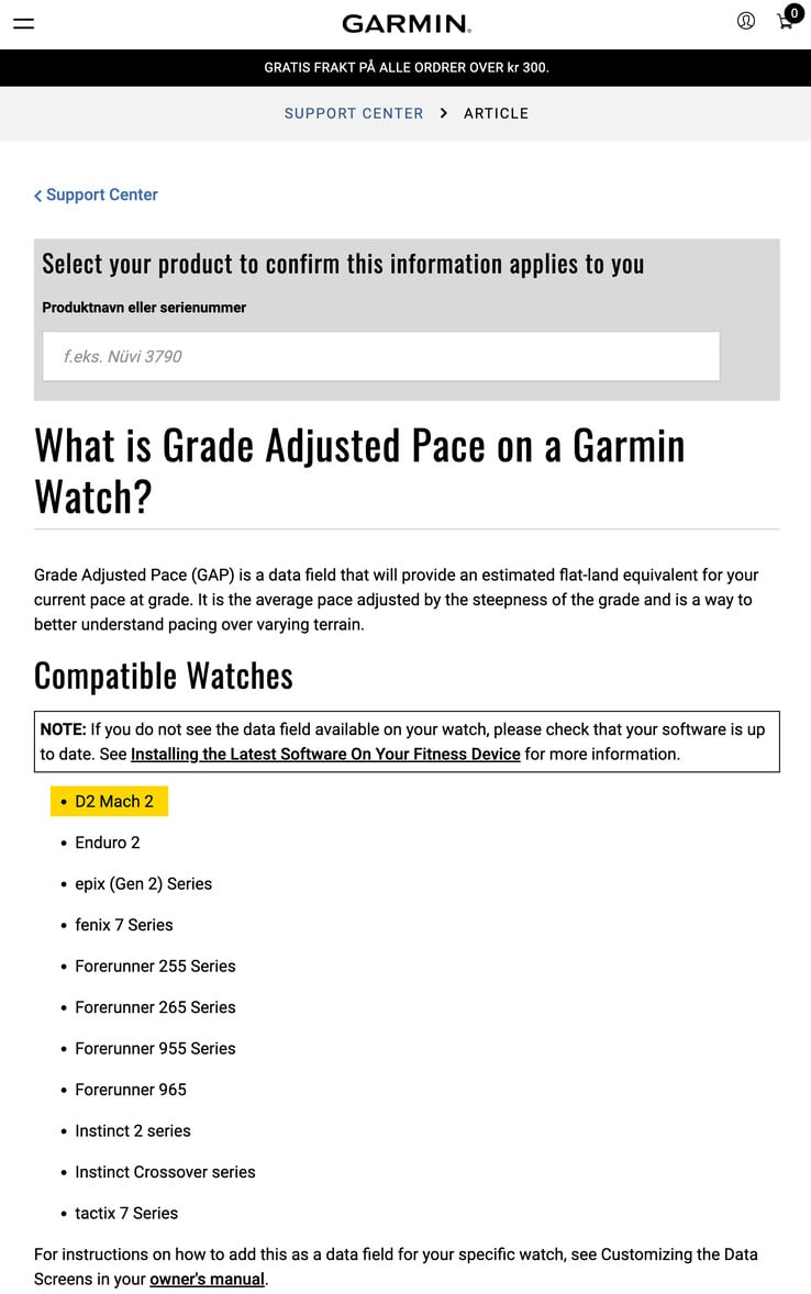 (Fonte da imagem: Garmin)