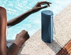 O alto-falante KEF Muo é à prova d&#039;água (Fonte da imagem: KEF)