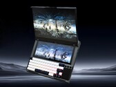 O Krayzor reúne uma enorme tela secundária e um teclado mecânico no chassi de um laptop. (Fonte da imagem: Krayzor)