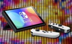 É provável que o Nintendo Switch 2 venha com uma variante OLED em algum momento do ciclo de vida do produto. (Fonte da imagem: Nintendo/Samsung Display - editado)
