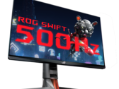 O Asus ROG Swift oferece uma taxa de atualização impressionante de 500 Hz com um painel E-TN 1080p. (Fonte de imagem: Asus)