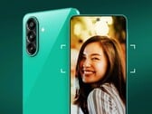O Samsung Galaxy F70 Pro 5G está disponível nas cores verde e preto.