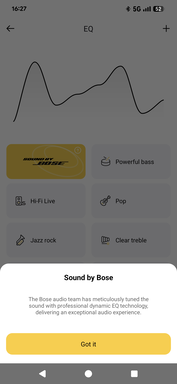 Predefinições de equalização: A única parte em que a Bose estava envolvida?