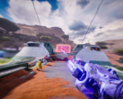 Uma captura de tela do jogo Splitgate 2 (fonte da imagem: SteamDB)