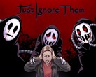 Imagem oficial do jogo Just Ignore Them. (Fonte da imagem: Nintendo)