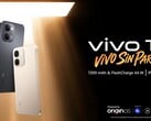 O Vivo T5 4G está disponível nas cores dourada e preta 