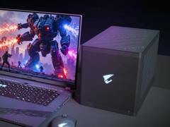 A Aorus RTX 5090 AI Box é atualmente a solução de eGPU mais poderosa do mercado. (Fonte da imagem: Gigabyte)