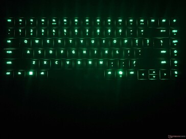 Iluminação do teclado