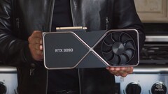 A VRAM da Edição dos Fundadores RTX 3090 pode funcionar mais quente que seu pico de temperatura operacional. (Fonte de imagem: NVIDIA)