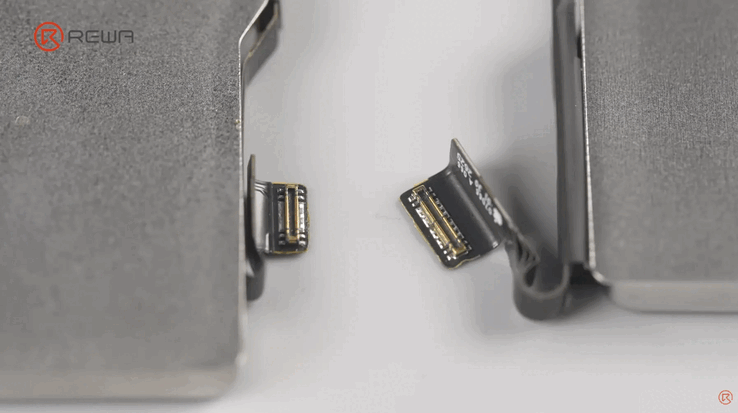 Conector da bateria do iPhone 17 Pro x iPhone 18 Pro.