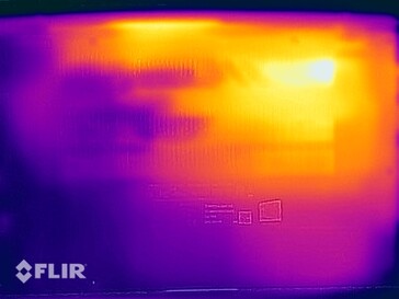 Imagem térmica - lado inferior