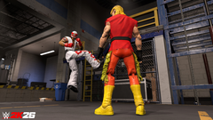 Um crossover entre WWE 2K26 e Street Fighter