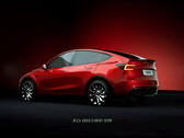 2024 Model Y Juniper renderizado com o estilo do Highland (imagem: LaMianDesign/X)