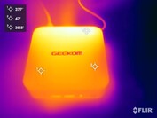 Teste de estresse do Geekom GT13 Pro (lado superior)