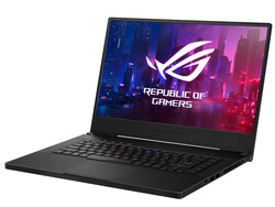 The Asus ROG Zephyrus M15 GU502L (90NR02W2-M01420), provided by Asus Germany