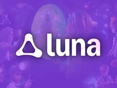 Logotipo da Amazon Luna. 