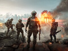 Um clipe de jogabilidade do Battlefield Labs compartilhado no Reddit mostra o retorno do recurso &quot;Mud Buildup&quot;. (Fonte da imagem: PlayStation Store)