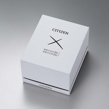 Embalagem personalizada com marcas de corte deixadas por uma katana