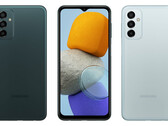 O Galaxy M23 será lançado em duas cores com um chipset de 5G. (Fonte da imagem: Samsung)