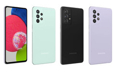 O Samsung Galaxy A52s parece o Galaxy A52, mas com uma nova opção de cor. (Fonte da imagem: Roland Quandt)
