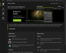 Nvidia GeForce Game Ready Driver 555.99 baixando no aplicativo Nvidia (Fonte: Próprio)