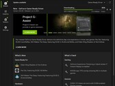 Nvidia GeForce Game Ready Driver 555.99 baixando no aplicativo Nvidia (Fonte: Próprio)