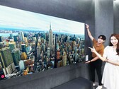 A LG Display mostrou algumas inovações empolgantes que devem chegar às TVs inteligentes, eventualmente. (Fonte da imagem: LG Display)