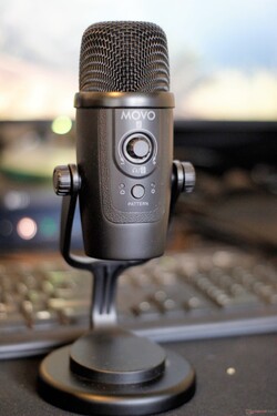 Em revisão: Microfone de mesa USB Movo UM300. Unidade de revisão fornecida pela Movo.