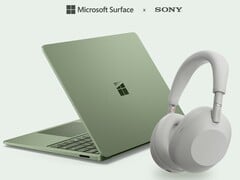 Microsoft Surface e Sony WH-1000XM6
