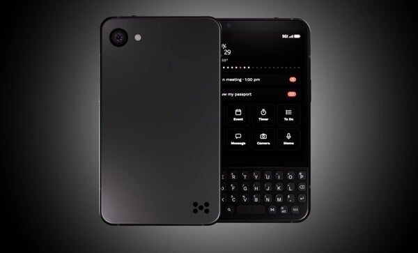 O Minimal Phone 2 estará disponível nas cores preto e prata.