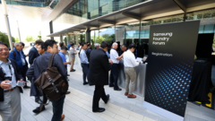 Uma futura GPU da Nvidia poderá ser fabricada pela Samsung Foundry (fonte da imagem: Samsung, editado)